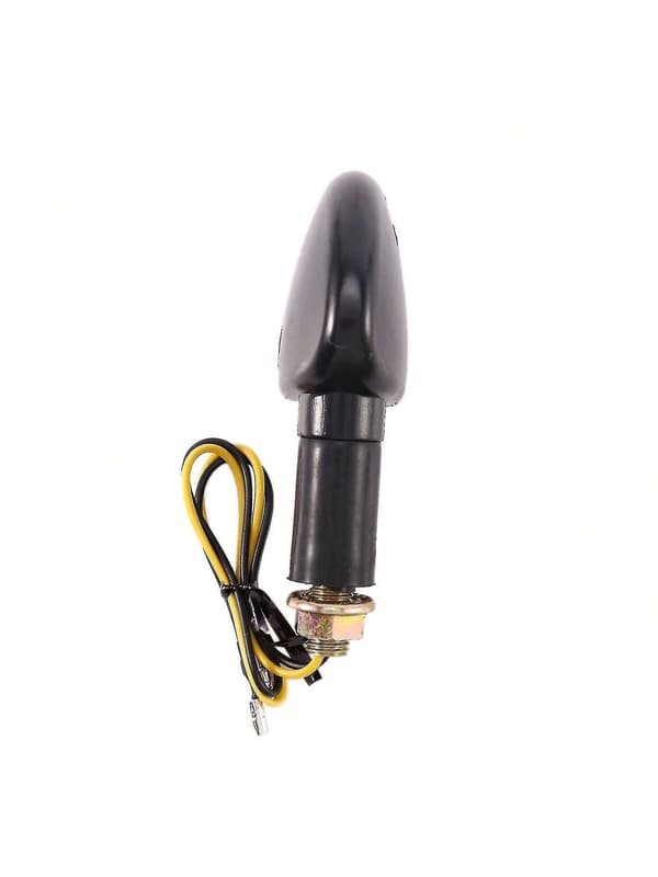 Universal 12V Motorsykkel Blinklys Indikatorlys Foran Bak Blinker Halogenlys