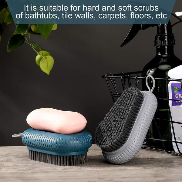 2 stk. skrubbebørster Multi-Purpose Soft Scrubbing Brush Set