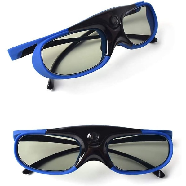 Active Shutter 3d-glasögon, 3d Dlp Link-glasögon Uppladdningsbara 3d- glasögon för Acer Viewsonic Benq Optoma Philips Panasonic Vivitek Dell 3d-projektor  91dd | Fyndiq