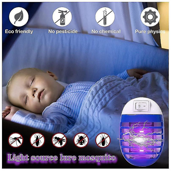 Myggdreperlampe (6 stk.)