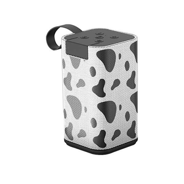 IPX7 Bärbar Bluetooth-högtalare True Wireless Stereo BT5.0 Surround Sound Högtalare För Fest Camping 20240564（Vit）