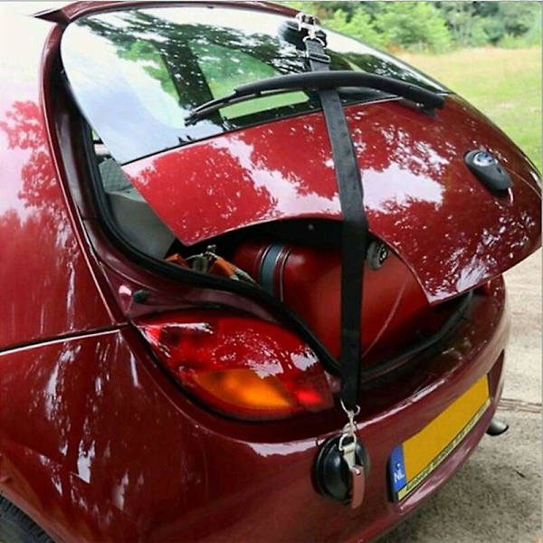 2 stk. sugekop med 4 stk. S-kroge, multifunktionel sugekop camping ekstra stærk sugekrog fastgørelse sugekop holder til bil camping autocamper