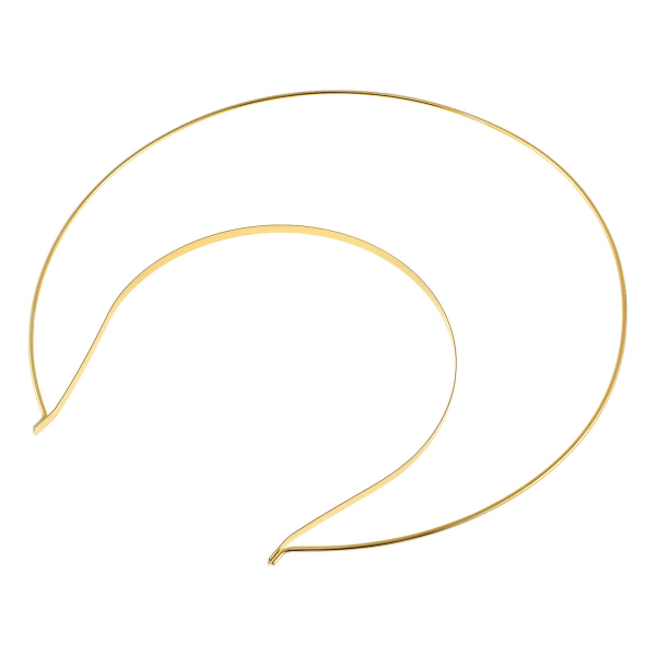 Pannband för kvinnor Pannband för bröllop för bröllop för kvinnor Damkrona (22,3 x 21 cm, guld)