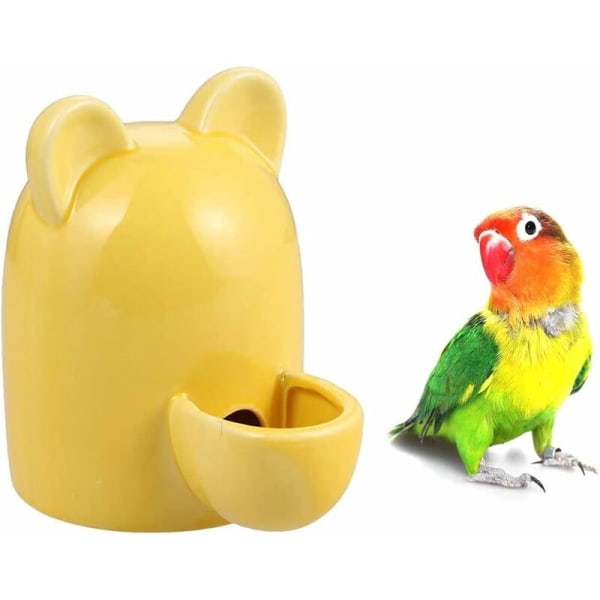 Keramisk hamster vattenautomat - Automatisk vattenflaska för hamstrar, Totoro, marsvin (300 ml, ljudlös)