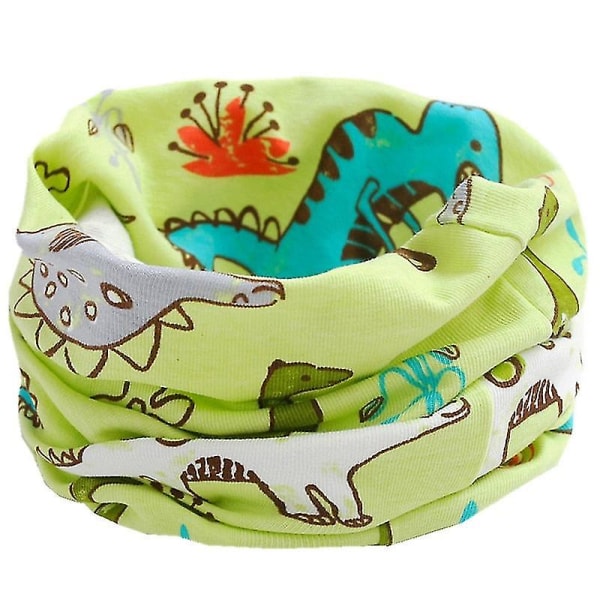 Vår/höst/vinter Bufandas Bomull Lic Baby Lovely O Ring Scarf vit blomma