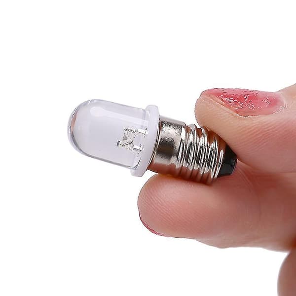 5 kpl E10 Led-lamppua E10 Dc 3v 4.5v Instrumenttilamppu E10 Ilmaisinlamppu Vanhanaikainen Taskulamppu