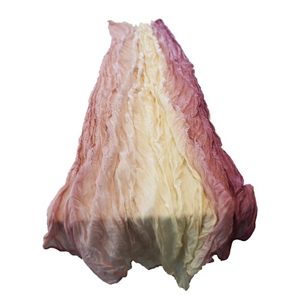 Bohemisk stil Ljus bordsflaggor Tie Plisserad bordsduk Bröllopsfest Dekorationer Twisted bordsflaggor Bohemisk stil Bordsdukar Bröllopsfest（Rosa）