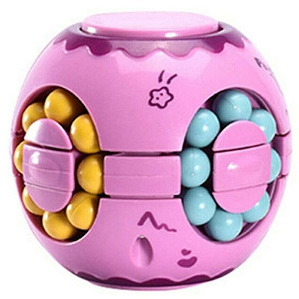 FlkwoH Fingertip Cube Rotating Magic Bean Stress Relief Educational Puzzle Toy