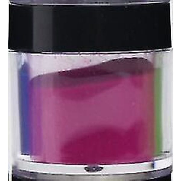 Farge 6 12 farger Akrylpulver Nail Art Pulver Akrylfarget monomer