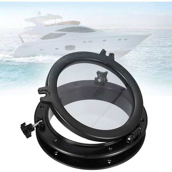 Marina fönster, fönster för marina båtar, utbytes runda fönster för marina yachter, marina fönster/fönster/fönster 8,4 tum