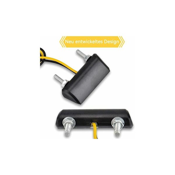 Universell LED-skyltbelysning för motorcykel 12V Mini Micro Skyltbelysning Motorcykelbelysning