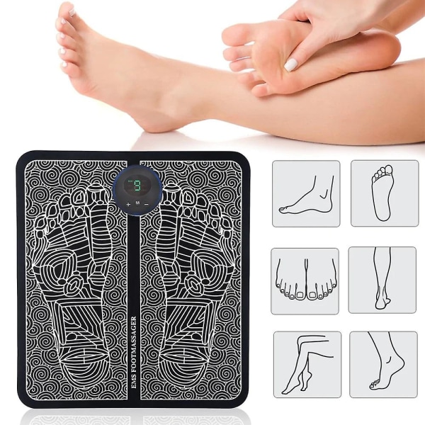 Ems fotmassagematta fysioterapi fotmassage avslappning