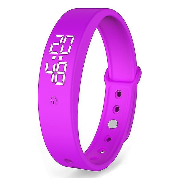 Pivotell Vibratime Vibrating Reminder Watch - With Up To 6 Daily Alarms_k29（Purple）