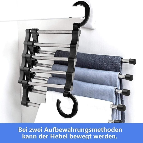 Byxhängare Platsbesparande Hängare Platsbesparande 2-pack