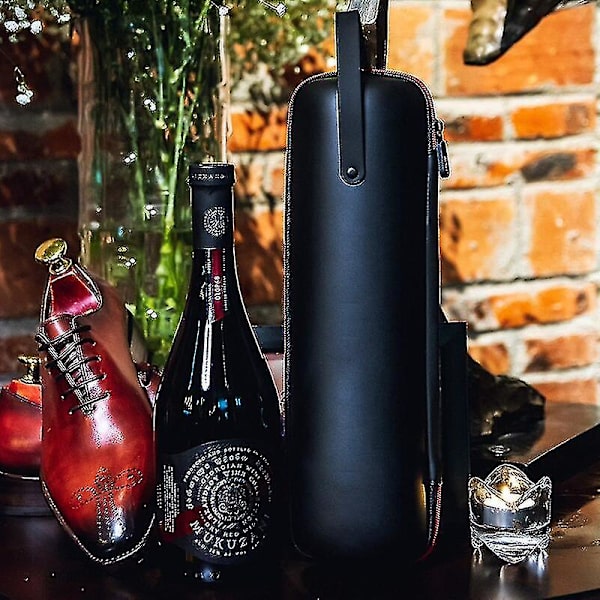 Väska i sammet för vin, kylväska, kylväska för öl, kylväska i EVA, bärbar, stötsäker