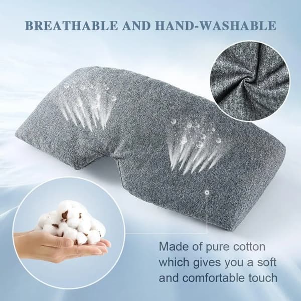 Sovmask sovmask män sovmask kvinnor reseögonmask 70 cm x 13,5 cm