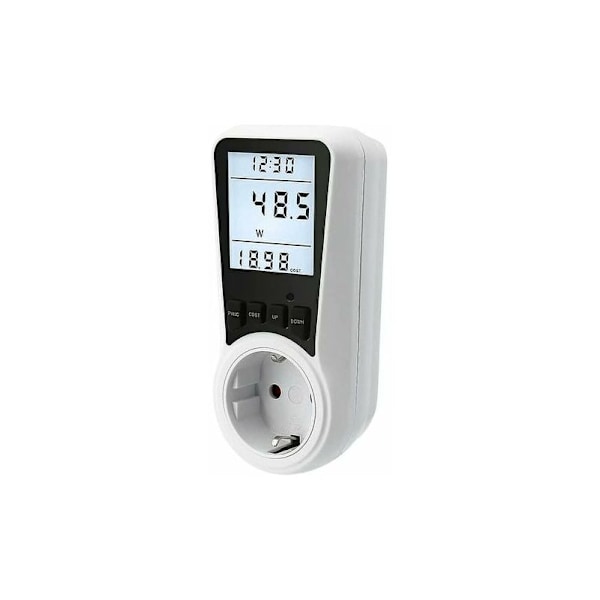 Elmätare för uttag, energikostnadsmätare, LCD-display (3)