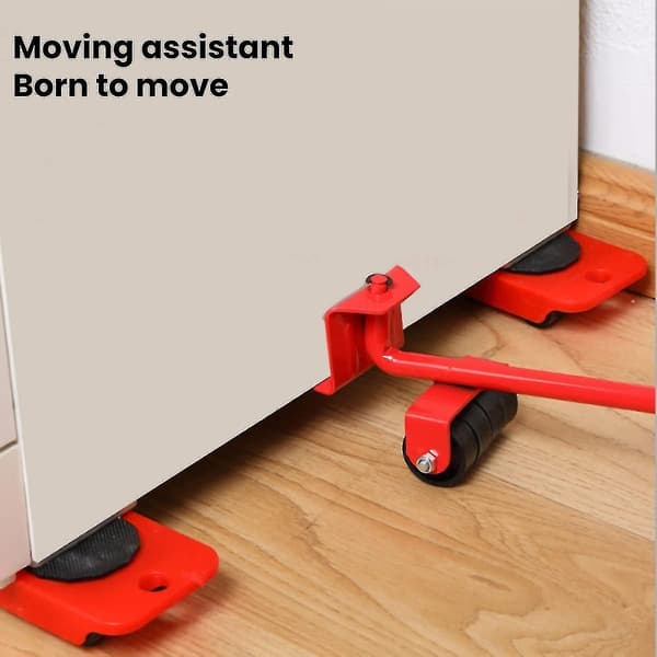 Möbellyft, tungt möbelflyttningskit möbelglidningssystem, möbeltransportkit