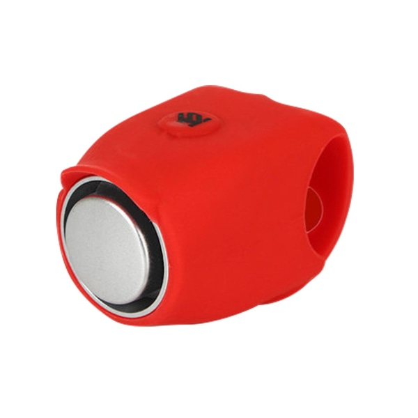 Silikon sykkelklokke 120 dB elektrisk sykkelstyre Bell Loud Håndtak Ring (Co1, rød)