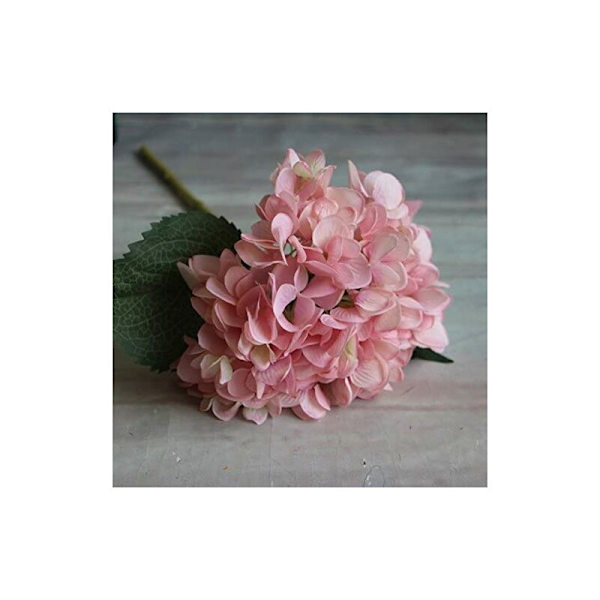 Konstgjord hortensia konstgjord blomma bröllopsdekoration (rosa)
