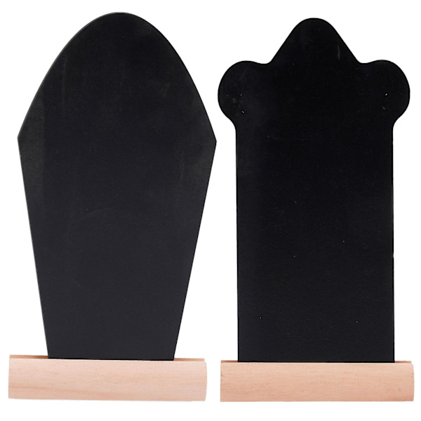 2 st påskgravstenar dubbelsidig griffeltavla prydnad gravsten med sockel (14,7X6,3 cm, som visas på bilden)