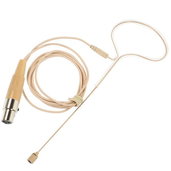 Ørekrokmikrofon for hodesett med ett øre egnet for forelesninger, liveopptredener og podcaster (130X1.2X1.2cm, figur 3)