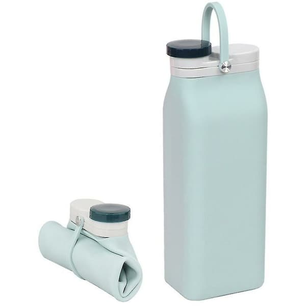 600 ml utomhus vattenflaskor sportflaskor dricka vandring camping latex flaska silikon mjölkflaska