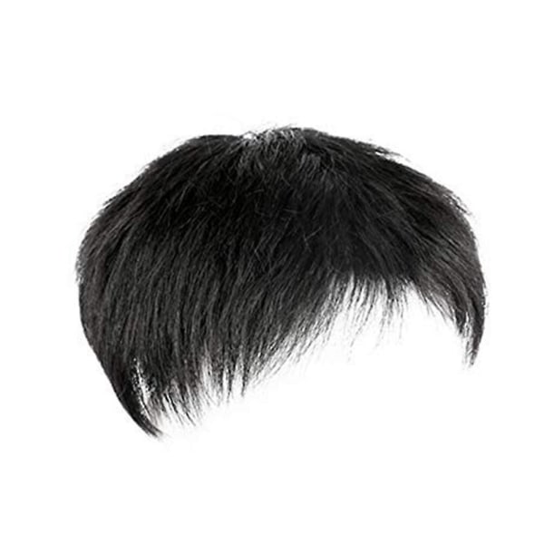 Uusi saapuminen miesten hiuslisäke peruukki Toupee Clip hiuslisäke Top peruukki päivittäiseen käyttöön
