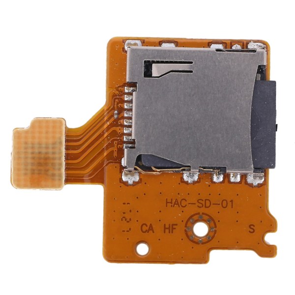 Micro-sd Tf Card Slot Socket Board-kompatibel Nintendo Switch-spilkonsol（gul）