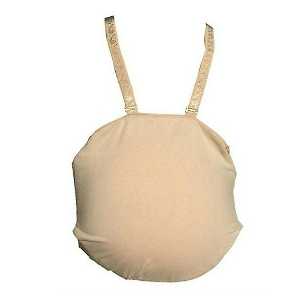 Crossdressing Halloween-gave Tøymage Falsk Mage Gravid Bag Skuespiller Rekvisitt（M）
