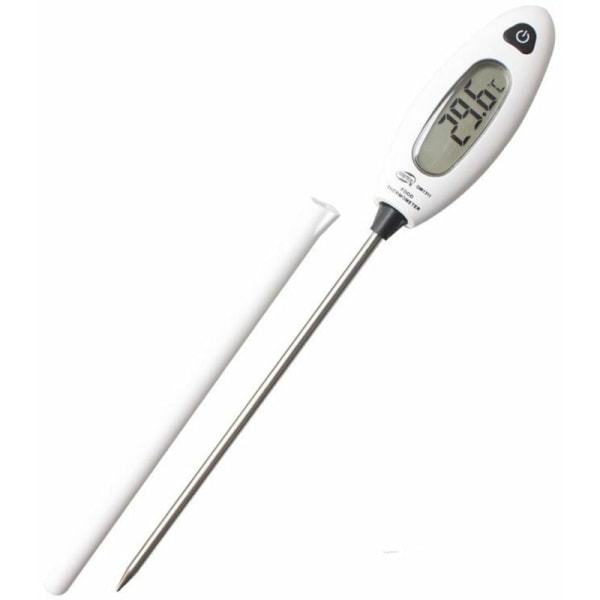 Kötttermometer, lång temperaturprobskärmtermometer kötttermometer, grill, bakverk, badvatten