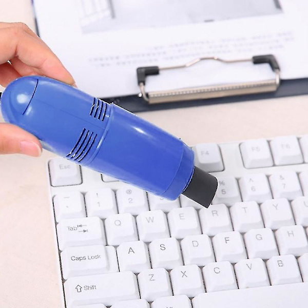 Tangentbordsrengörare Stark sugkraft Bärbar Mini Usb Dammsugare Handhållen Tangentbordsdammborste För Dator Jikaix（Gul）