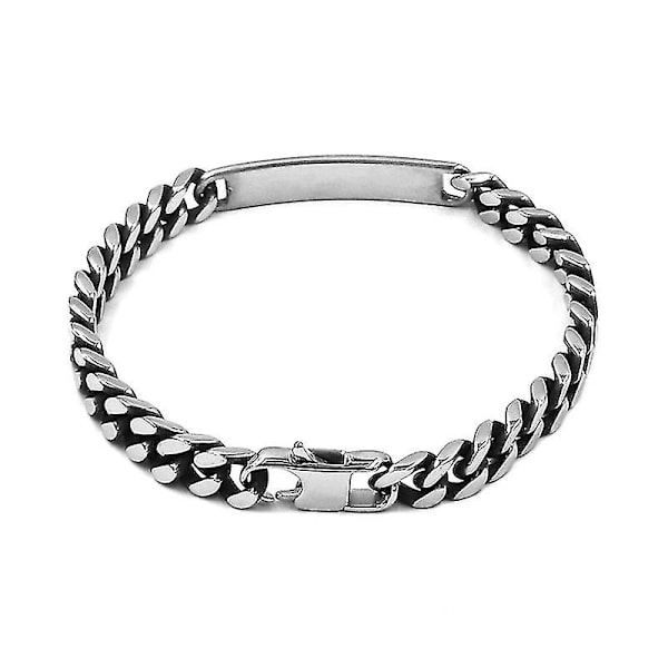 Vete Länk Kedja Armband Man Rostfritt Stål Smycken Viking Norse Pu