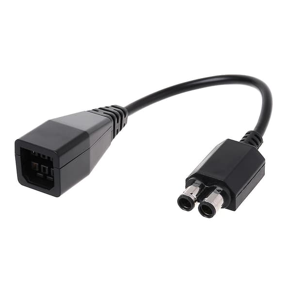 Xbox 360 Flat till Slim strömadapteradapterkabel (svart)