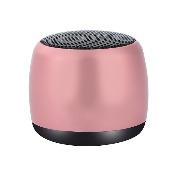 Mini bärbar Bluetooth+FM MP3-högtalare laddningsbar musik subwoofer SuperBass stereohögtalare (guld)