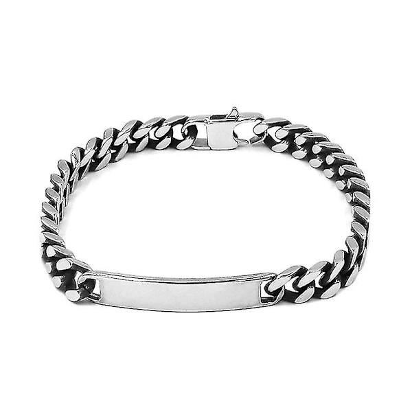 Vete Länk Kedja Armband Man Rostfritt Stål Smycken Viking Norse Pu