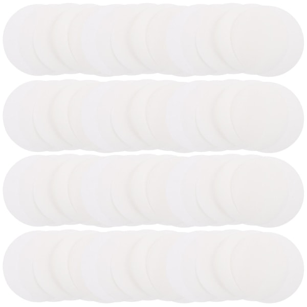 100 ark højkvalitets 7 cm diameter kvalitativt filterpapir med medium flowhastighed (hvid) (nr. 2, hvid)