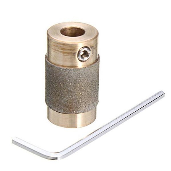 1 st mässingskärna standardkorn slipat glas slipmaskin bit huvud för glas stenslipningsskiva