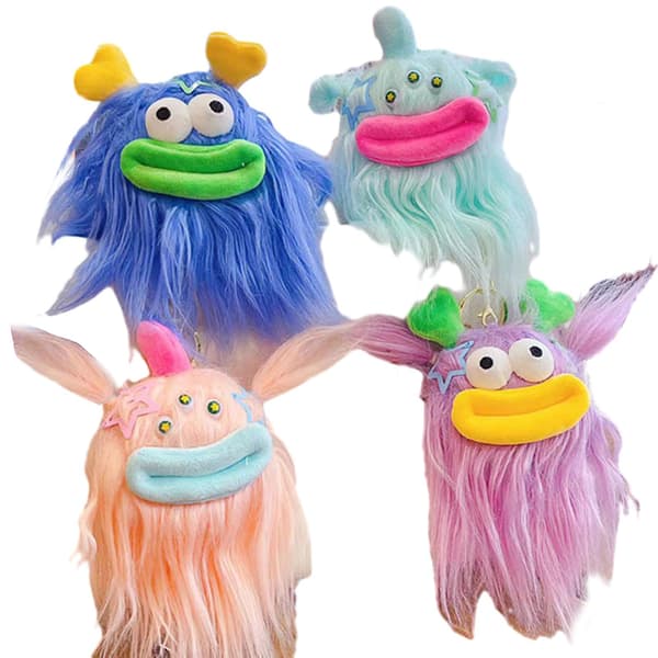 Pølsemonster plysjdukke (tilfeldig stil)