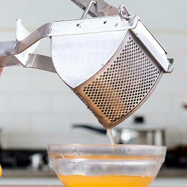 Rostfri potatissil, manuell potatissil, potatissil, potatissil, rostfri juicepress