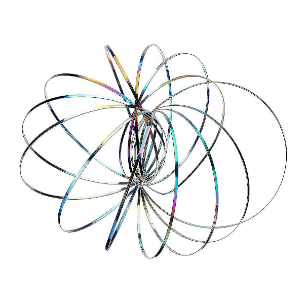 3D Flow Ring Legetøj Spring Infinity Arm Jonglere Drøm Dans Stress Relief Legetøj