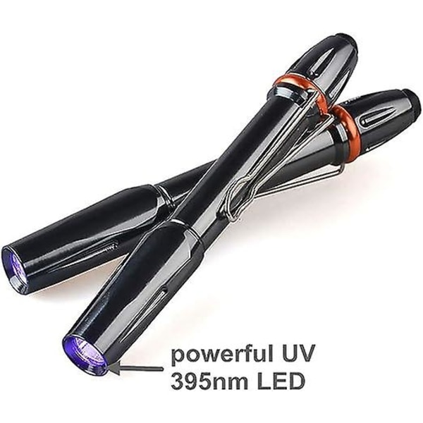 UV-lommelygte UV-lommelygte Pen Light Detector 395nm UV-lommelygte LED Pen Light