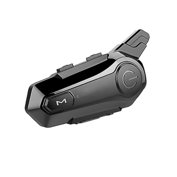 Moottoripyörän Bluetooth kuulokkeiden sisäpuhelin kohinanvaimennustoiminnolla (musta)