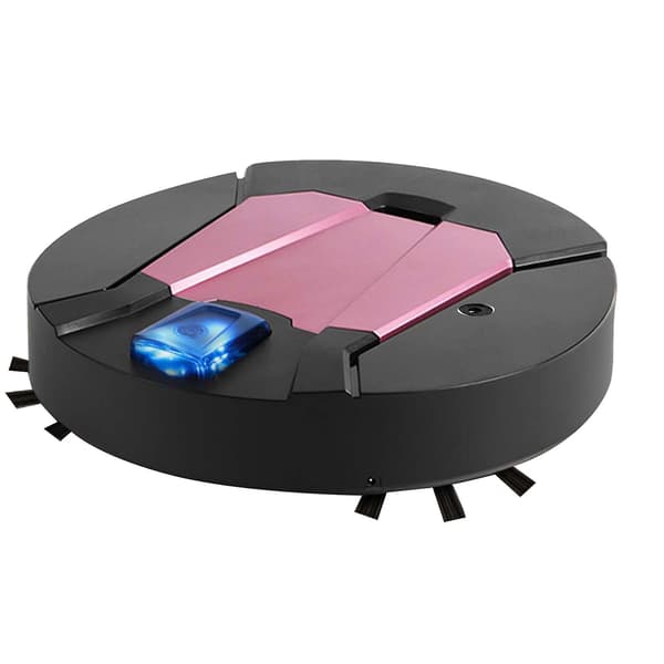 Intelligent Sweeping Robot Vacuum Sweeping Mopping Spray Humidification Four In One Technology Mecha Style（Svart）