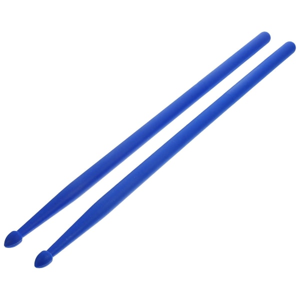 1 par trumpinnar, trumpinnar i nylon för att öva på slagverksinstrument på scen (40.50X1.40X1.40CM, blå)