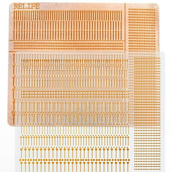 1400 st Relife punktreparation lödpunktsfläck lödplatta Rl-007ga spår för Pcb