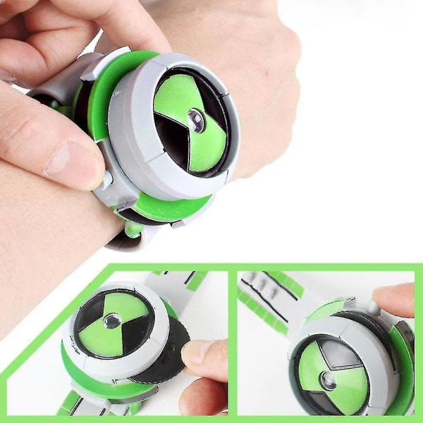 Ben 10 Ultimate Omnitrix Watch Style Japan Force S9r3 Alien Kids projektor/leksak