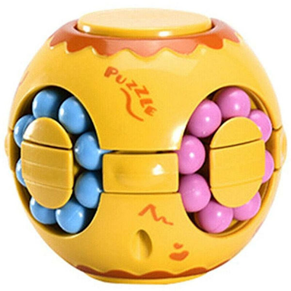 FlkwoH Fingertip Cube Rotating Magic Bean Stress Relief Educational Puzzle Toy