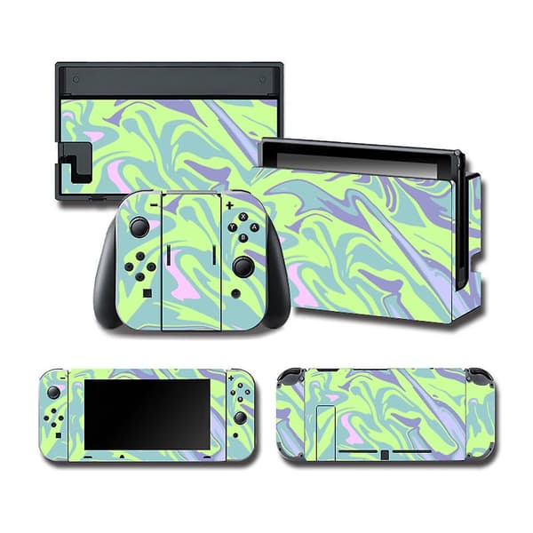Dekal Skin Sticker Protector för Switch Classic Full Body Case (A)