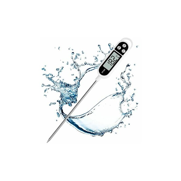 Kökstermometer, digital matlagningstermometer med lång sond